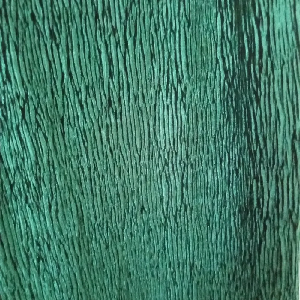 NEW ANTHROPOLOGIE Maeve Adrienne Twist Back Velvet Midi Dress Green Size S - Picture 5 of 10
